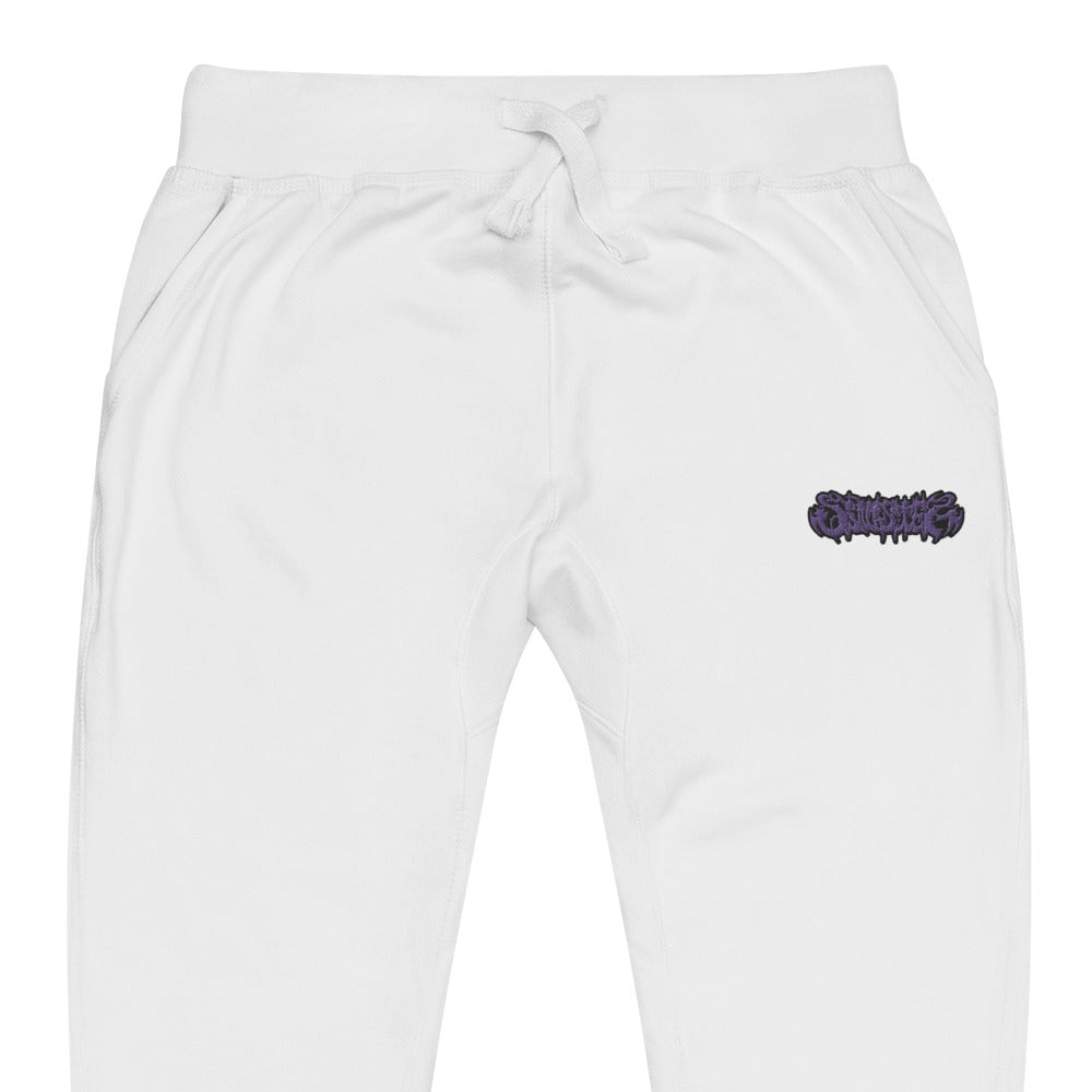 Purple Branded Sweatpants