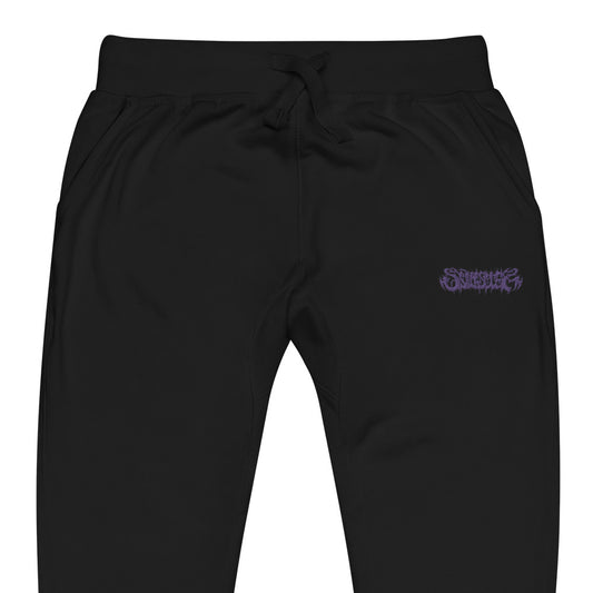Purple Branded Sweatpants